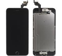 Ll Trader Ecran Replacement Pour Iphone 6 Lcd 4,7'' Tactile Digitizer Assemblée Complet Écran Avec Bouton Home Capteur De Proximité Face À La Caméra Oreille Haut-Parleur Outils Noir