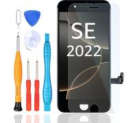 LL TRADER Écran Tactile de Rechange pour iPhone SE 2022 3th génération Noir LCD numériseur avec Outils de Réparation