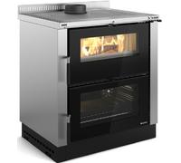 Lla Nordique Verona XXL.16 Inox Cuisine A Bois De Insertion 7 Kwh 3005533