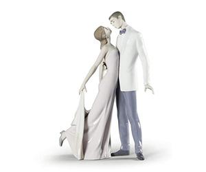 LLADRÓ Figurine Couple Bal d'anniversaire