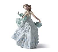 LLADRÓ Figurine Dame avec rossignol