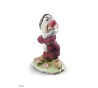 LLADRÓ Figurine de Nain de Blanche-Neige Grincheux