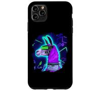 Llama Cyborg Robot Llama Cool Artistique Rétro Alpagas Coque pour iPhone 11 Pro Max