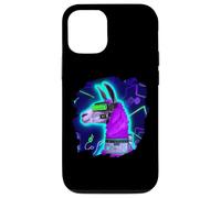 Llama Cyborg Robot Llama Cool Artistique Rétro Alpagas Coque pour iPhone 12/12 Pro