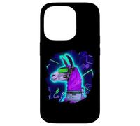 Llama Cyborg Robot Llama Cool Artistique Rétro Alpagas Coque pour iPhone 14 Pro