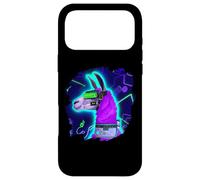 Llama Cyborg Robot Llama Cool Artistique Rétro Alpagas Coque pour iPhone 17 Pro Max