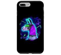 Llama Cyborg Robot Llama Cool Artistique Rétro Alpagas Coque pour iPhone 7 Plus/8 Plus