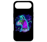 Llama Cyborg Robot Llama Cool Artistique Rétro Alpagas Coque pour iPhone Air