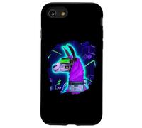 Llama Cyborg Robot Llama Cool Artistique Rétro Alpagas Coque pour iPhone SE (2020) / 7/8
