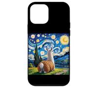 Llama Starry Night Van Gogh Animal Insolite Coque pour iPhone 12 Mini
