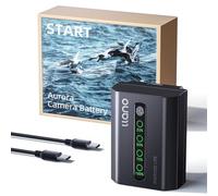 llano Batterie Aurora NP-FZ100 2600mAh, Compatible avec Sony A7III A7IV A6700 FX3 FX30 A9 A7C A7CII A7RV A7RIII A6600 ZV-E1 ZV-E10II A1, Écran LED Tactile, Recharge Rapide USB-C (1 pièce)