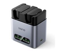 llano Lot de 2 batteries EN-EL15C et chargeur rapide 20 W 20 W en aluminium CNC