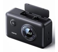 llano NP-FW50 Chargeur Batterie 20W Power Bank 12 400 mAh intégrée Compatible ZV-E10, Alpha A6000, A6400, A6500, A7, A7 II, A7S I, A55, A5100, RX10 Battery NP-FW50 USB c Charger