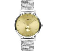 LLARSEN Femme Montre Aiguille Analogique Quartz avec Bracelet en Cuir 144SYS3-MSS3-18