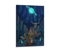 LLASKYUW Poster de jeu vidéo Outer Wilds - Impression sur toile - Impression d'art moderne pour chambre à coucher - 20 x 30 cm