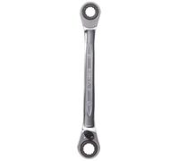 Llave Carraca Doble Plana 8-11