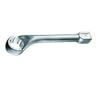 Llave de golpe poligonal, acodada 95 mm