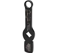 Llave de impacto de 12 cantos de 3/4" con 2 superficies de impacto, 21 mm