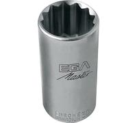 LLAVE DE VASO 1/2" - 3/8" SERIE LARGA (12 CANTOS)