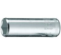 Llave de vaso 1/4", forma larga 13 mm