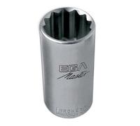 LLAVE DE VASO 3/8" - 1/4" SERIE LARGA (12 CANTOS)