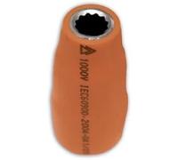 LLAVE DE VASO 3/8" - 5/16" 1000V (12 CANTOS)