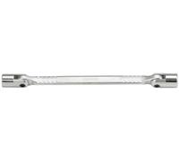Llave de vaso articulada doble 10x11mm