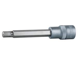 Llave de vaso con punta tipo Allen 1/2", larga, 13 mm