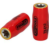 Llave de vaso Torx-E de 3/8" con aislamiento protector, E5