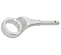 Llave poligonal de tracción acodada 75 mm
