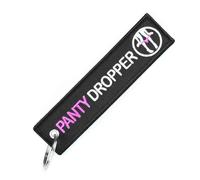 LLAVEROSMOTOR.ES Desconocido porte-clés moto, porte-clés voiture, porte-clés moto, compte-gouttes culotte en tissu original