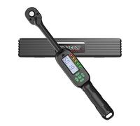 LLAVETOR Cle Dynamometrique Electronique 1/2",6,8-135N.m ynamométrique Numérique pour Vélo & Moto liquet Douille,avec Buzzer et Notification Flash LED