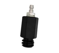 Llazsybz Adaptateur CO2 Externe Professionnel pour Machines à Eau Gazeuse, Raccord Rapide Mâle 8 Mm, Déconnexion Rapide, Remplacement Direct, Noir