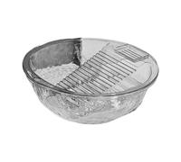 Llazsybz Bassin léger avec panneau de lavage intégré pour vêtements délicats, Gris Clair