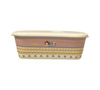 Llazsybz Boîte à Déjeuner Bento Snack Box Boîte de Préparation de Repas Facile à Micro-ondes 3 Compartiments pour La Préparation Des Aliments Cuisine Maison, Chien