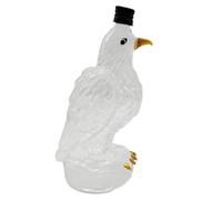 Llazsybz Carafe à Whisky Cadeau D'anniversaire et Bouchon Petite Carafe à Champagne de Unique pour Vodka Bière Champagne Anniversaire Mariage, Base Ronde