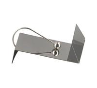 Llazsybz Distributeur Mouchoirs en Acier Inoxydable Barre pour Bureau Vanité Offrant Un Rangement Élégant Une Construction Pliée Adapté pour Les Chambres D Hôtel la