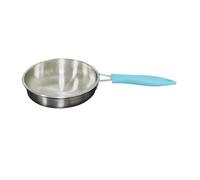 Llazsybz Ensemble de Casseroles Polyvalent pour La Cuisine Maison - Poêle Antiadhésive, Casserole et Wok, Poêle à frire bleue