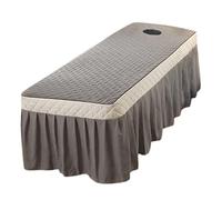 Llazsybz Ensemble de Literie de Massage Confortable pour La Relaxation, Gris