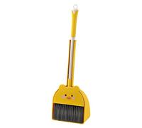 Llazsybz Mini Balai et Pelle à Poussière pour Enfants, Ensemble D'aide Ménagère, Canard