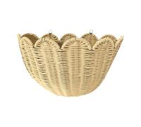 Llazsybz Panier Mural Tressé, Organisateur de Rangement pour Fruits et Légumes, Porte-accessoires Divers, Tissage Traditionnel En PP/PE, Idéal pour Atelier de, L