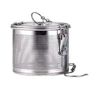 Llazsybz Passoire à Thé, Infuseur, Filtre à épices, Séparation, Multifonction, pour Infusion Au Restaurant, Thé En Vrac, épices, 14x9.5 Cm