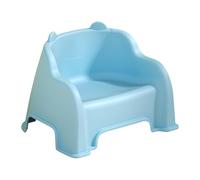 Llazsybz Petit Tabouret, Tabouret à Langer, Repose-Pieds Robuste et Portable avec Dossier, Tabouret pour Enfant pour Salle de Bain, Entrée, Table de Chevet, Bleu