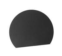 Llazsybz Planche à Découper Innovante En TPU, Tapis de Découpe Semi-circulaire Flexible, Surface Antidérapante, Transfert Facile Des Aliments, Compatible Lave-, Black S