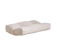 Llazsybz Repose-Pieds Pliante Tabouret Ottomane Banc Bas Banc Repose-Jambes Cadre en Bois Solide en Forme de X et Housse Lavable en Machine Gain de Place, Array, Blanc, Style to 10