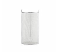 Llazsybz Siphon Inox 304 Filtration Boissons Passoire Maille Cylindrique Panier Brassage Capture Impuretés Débit Régulier Corps Antirouille Adapté à la, 16CM