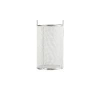 Llazsybz Siphon Inox 304 Filtration Boissons Passoire Maille Cylindrique Panier Brassage Capture Impuretés Débit Régulier Corps Antirouille Adapté à la, 14CM