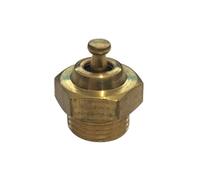 Llazsybz Soupape de Pression Café Soupape de Sécurité Valve Régulateur Accessoire en Laiton Mécanisme de Soulagement de Pression Fileté pour Cafetière Montage, Bialetti 8.85MM