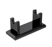 Llazsybz Support de Rasoir Porte-rasoir pour Homme Présentoir de Bain et Support Compact avec Simple Adapté pour Une Solution de Rangement Esthétique, Noir