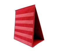 Llazsybz Tableau de Poche Autoportant, Présentoir de Cartes Pliable, Jouets éducatifs pour L'enseignement, La Maternelle, Les Enseignants, Les Enfants, Aff, Rouge